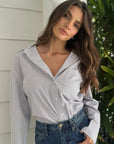 Charlotte Button Down Shirt