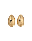 Heaven Mayhem bean gold earrings