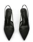 Tony Bianco Glide Black Mesh Heel