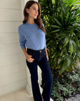 Blue Roundneck Knit