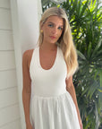 Audrey Dress White