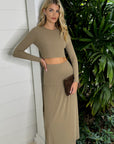 Ellery Tan Skirt