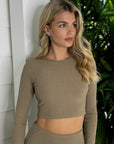 Ellery Tan Top