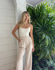 Irena High Waisted Tailored Pant