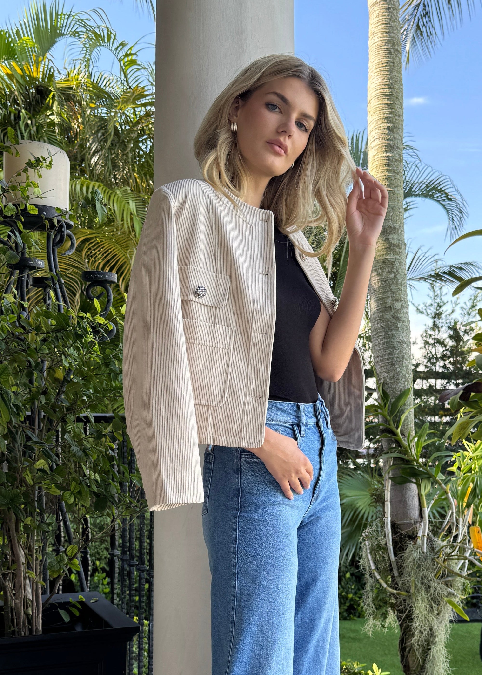 Charlotte Ivory Jacket